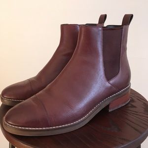 Real Leather Cole Haan Brown Boots